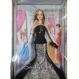 Barbie 2001 Society Girl Collector Edition NRFB Mattel 56203 Collectable NEW